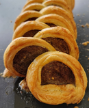 HASSELBACK KIELBASA IN BLANKET